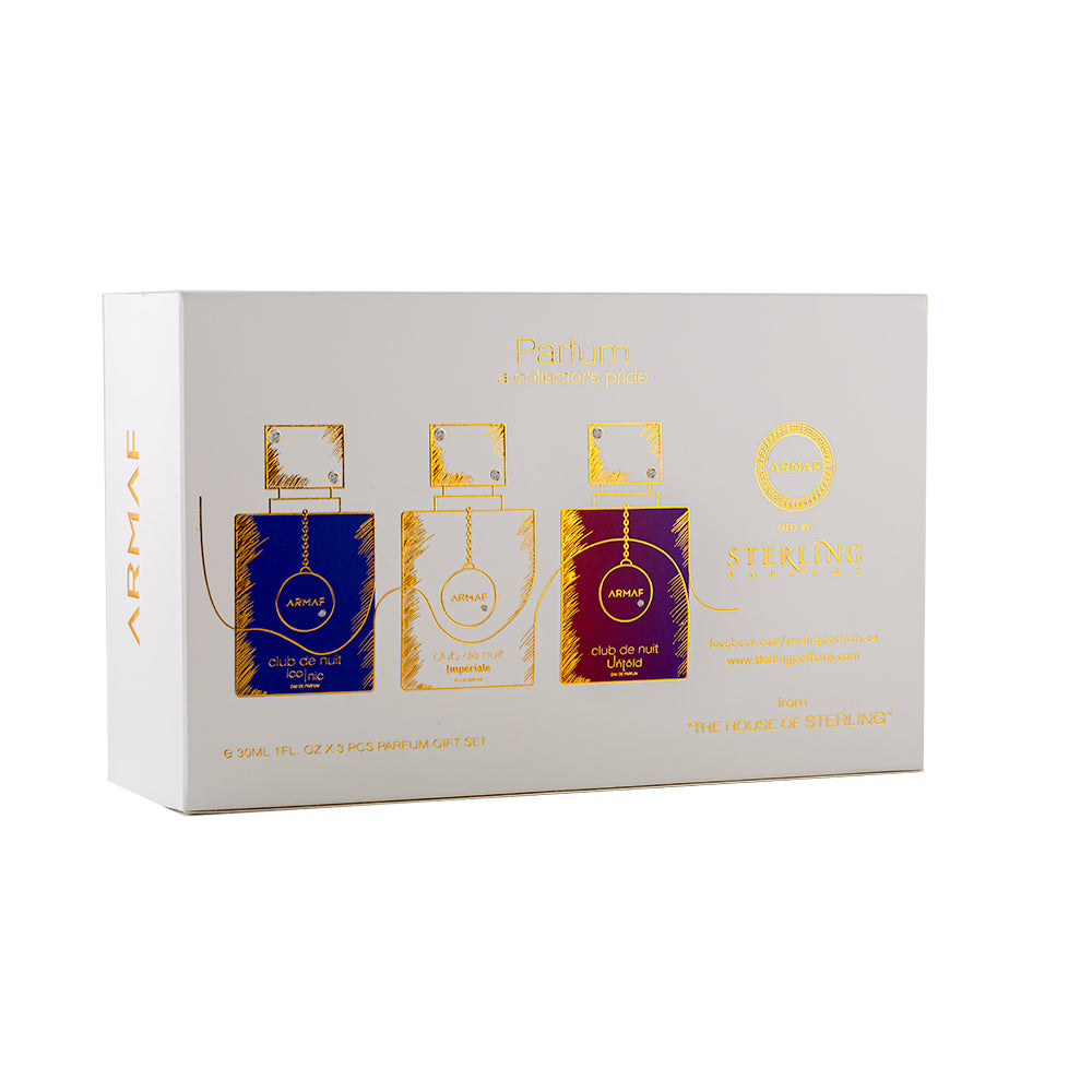 Delilah and Club de Nuit Impériale セット Club De Nuit Parfum Niche Three Piece Giftset – ARMAF UK