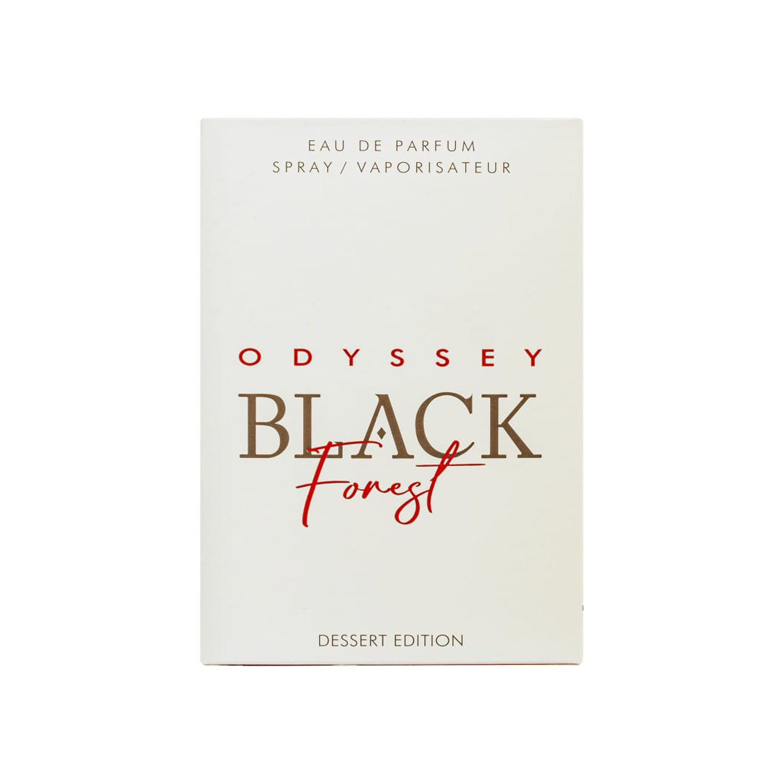 Odyssey Black Forest Desert Edition Eau De Parfum 100ml + FREE